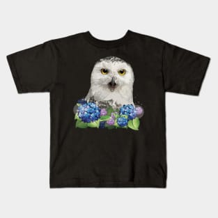 Snowy owl Kids T-Shirt